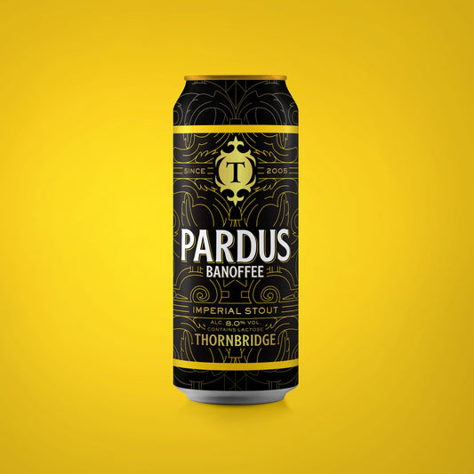 Pardus Banoffee, 8% Imperial Stout Beer - Single Can Thornbridge