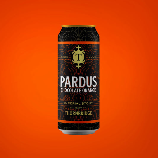 Pardus Chocolate Orange, 8% Imperial Stout Beer - Single Can Thornbridge