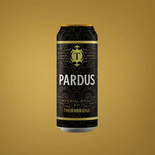 Pardus, 8.0% Imperial Stout Beer - Single Can Thornbridge