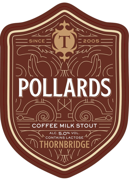 Pollards, 5% Coffee Milk Stout 9G Cask Thornbridge