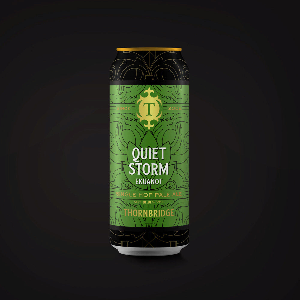 Quiet Storm Ekuanot, 5.5% Single Hopped Pale Ale Beer - Single Can Thornbridge