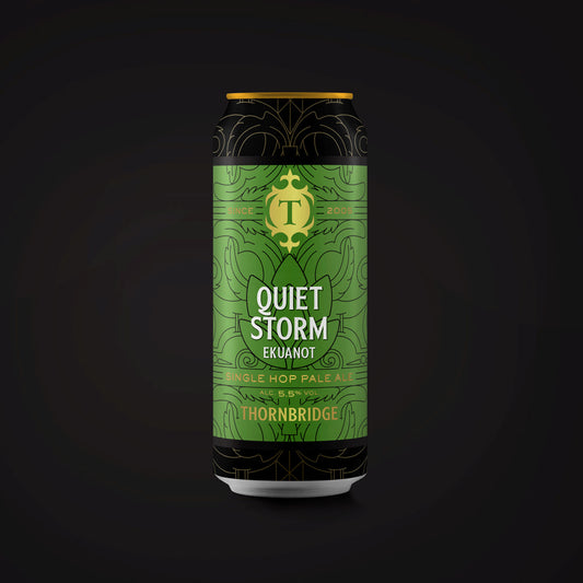 Quiet Storm Ekuanot, 5.5% Single Hopped Pale Ale Beer - Single Can Thornbridge