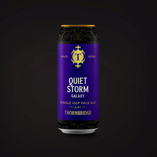 Quiet Storm, Galaxy 5.5% Single Hop Pale Ale Beer - Single Can Thornbridge