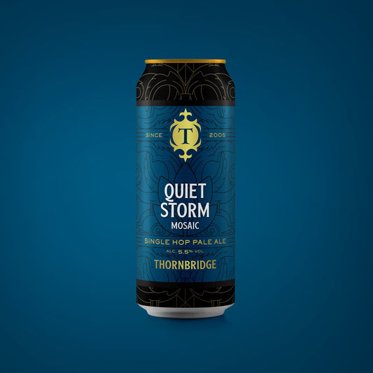 Quiet Storm Mosaic, 5.5% Single Hopped Pale Ale Beer - Single Can Thornbridge