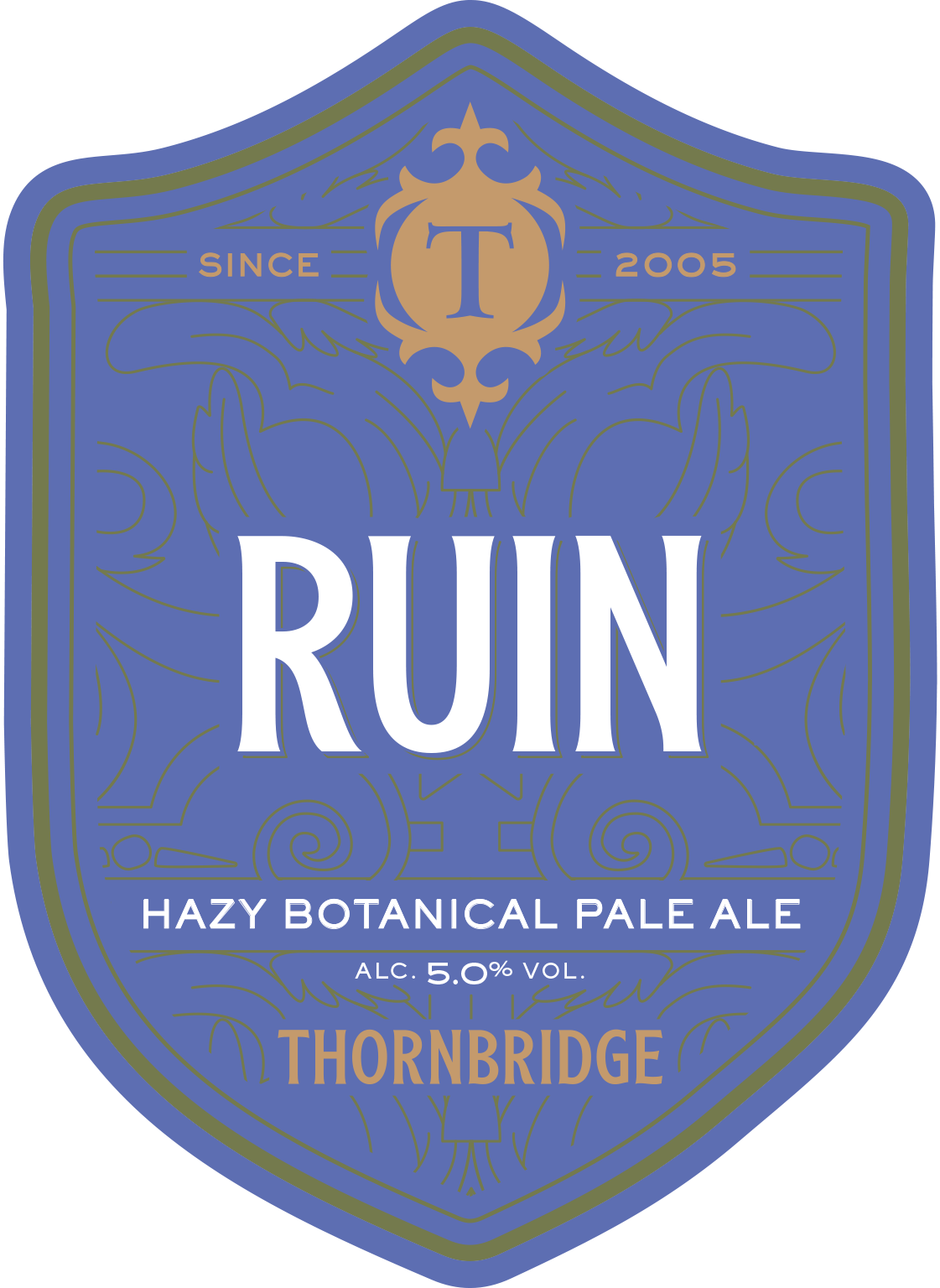 Ruin, 5% Hazy Botanical Pale Ale 9G Cask Thornbridge