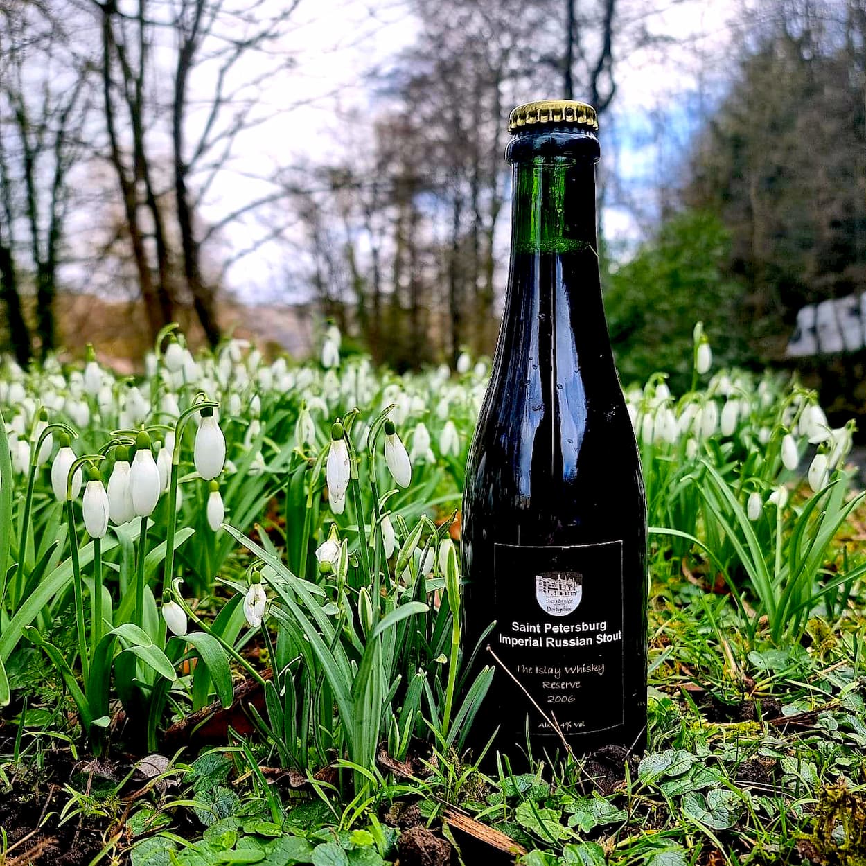 St Petersburg Islay Whisky Barrel Aged, 9.4% Imperial Russian Stout aged for 10 months in Islay whisky casks Beer - Cellar Reserve Thornbridge