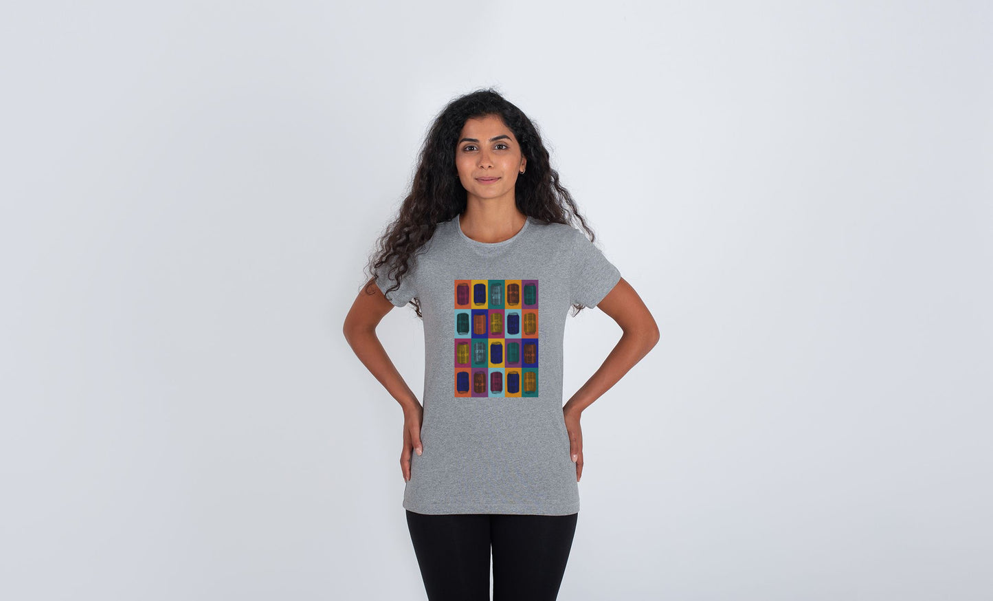 Womens Thornbridge pop art cans T shirt Printed T-shirt Thornbridge