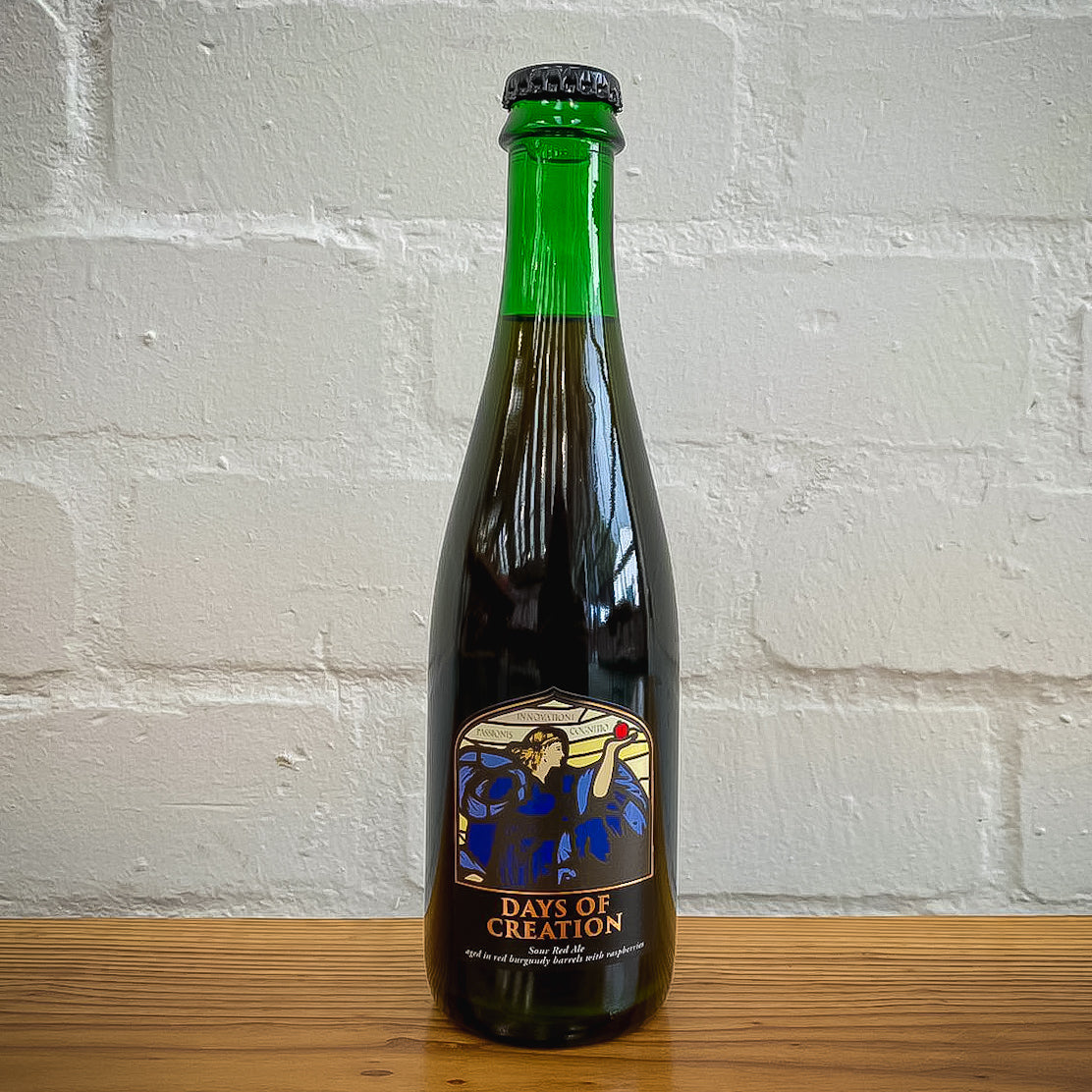 Days Of Creation, 7% Barrel Aged Sour with Raspberries 375ml bottle Beer - BA Single Bottle Thornbridge