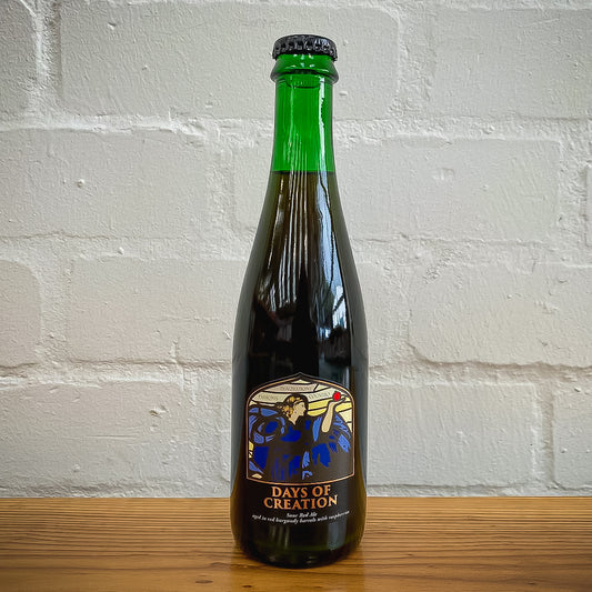 Days Of Creation, 7% Barrel Aged Sour with Raspberries 375ml bottle Beer - BA Single Bottle Thornbridge