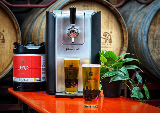 Jai-pour the perfect pint with PerfectDraft