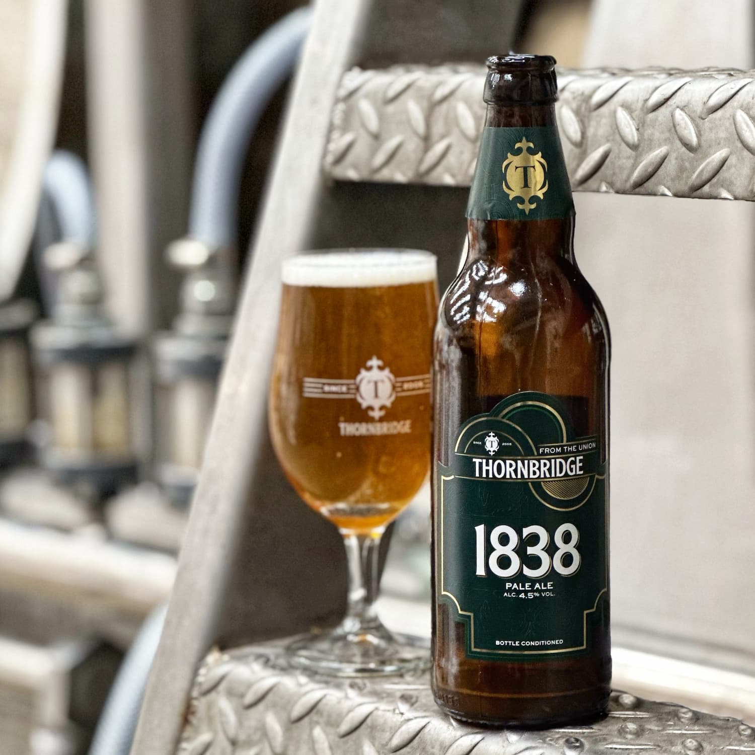 1838 (from the Union), 4.5% Pale Ale 8 x 500ml bottles Beer - Single Bottle Thornbridge