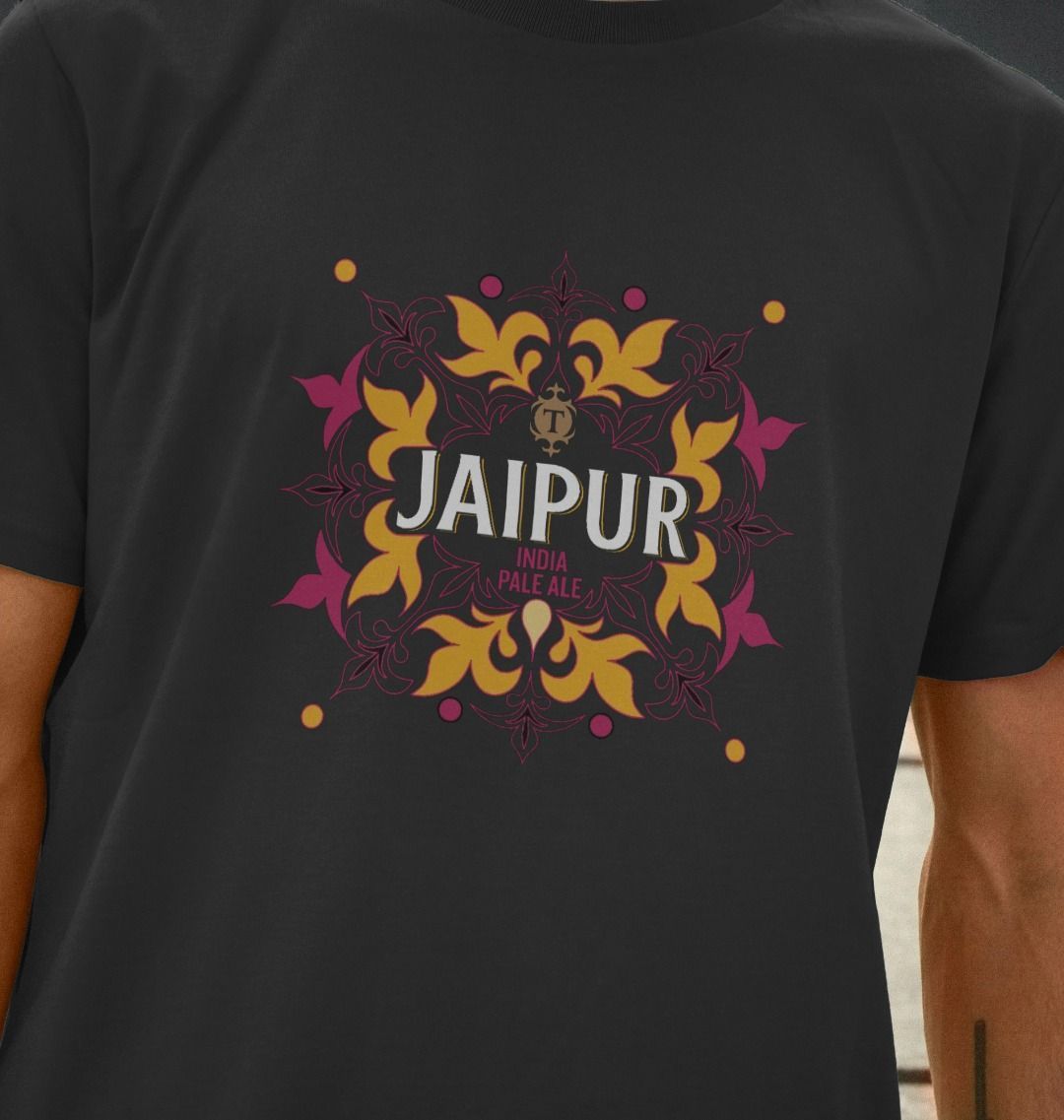 Jaipur Birthday Tee (white logo) Printed T-shirt Thornbridge