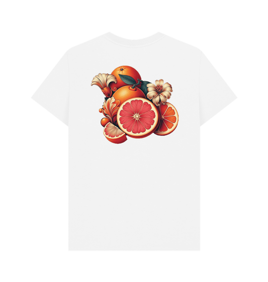Pink Grapefruit Jaipur Tee Printed T-shirt Thornbridge