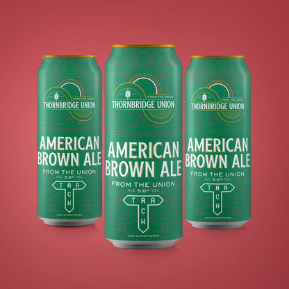 American Brown Ale, 5.6% from the Union Beer - Cans Thornbridge