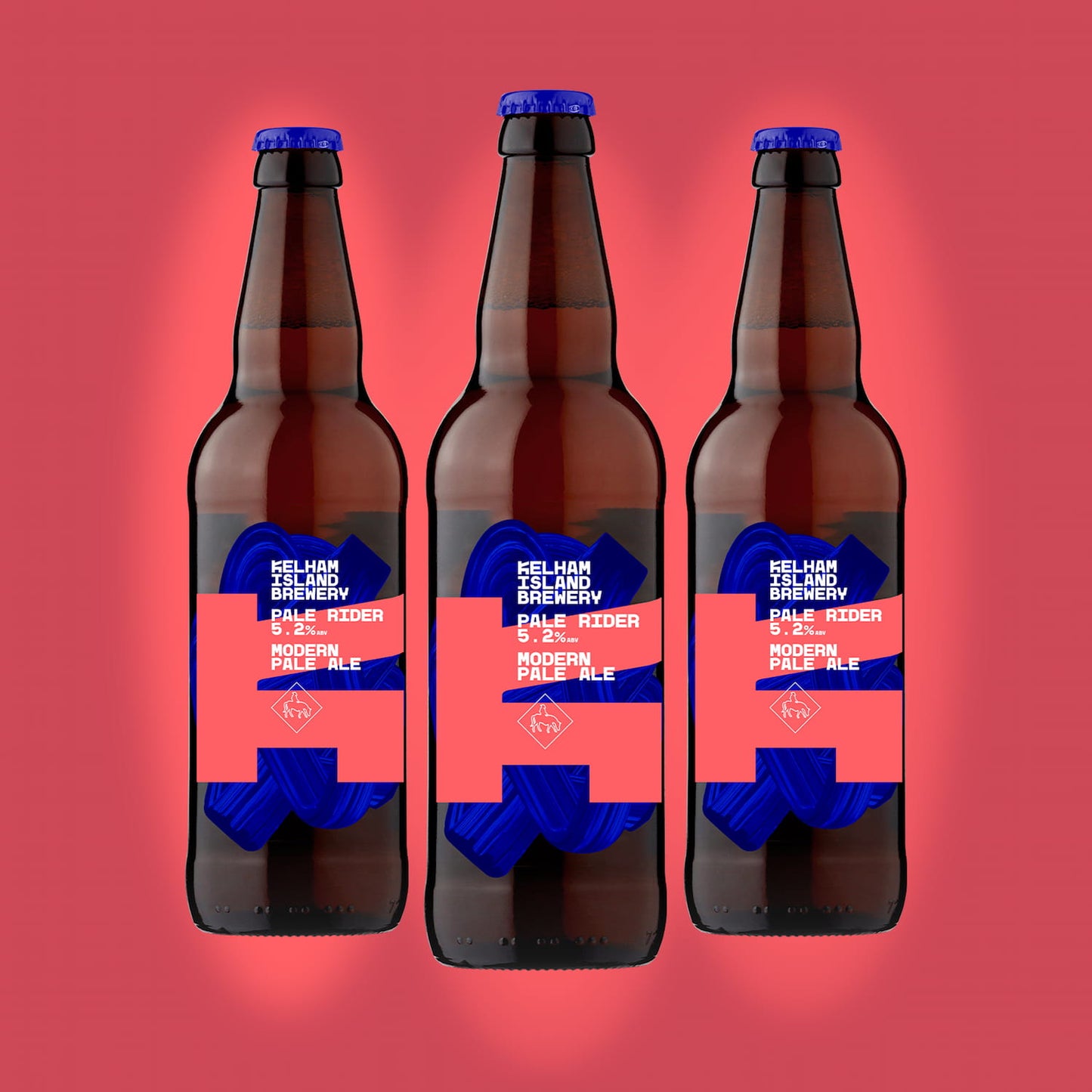 Pale Rider, 5.2% Pale Ale 8 x 500ml bottles Beer - Case Bottle Thornbridge