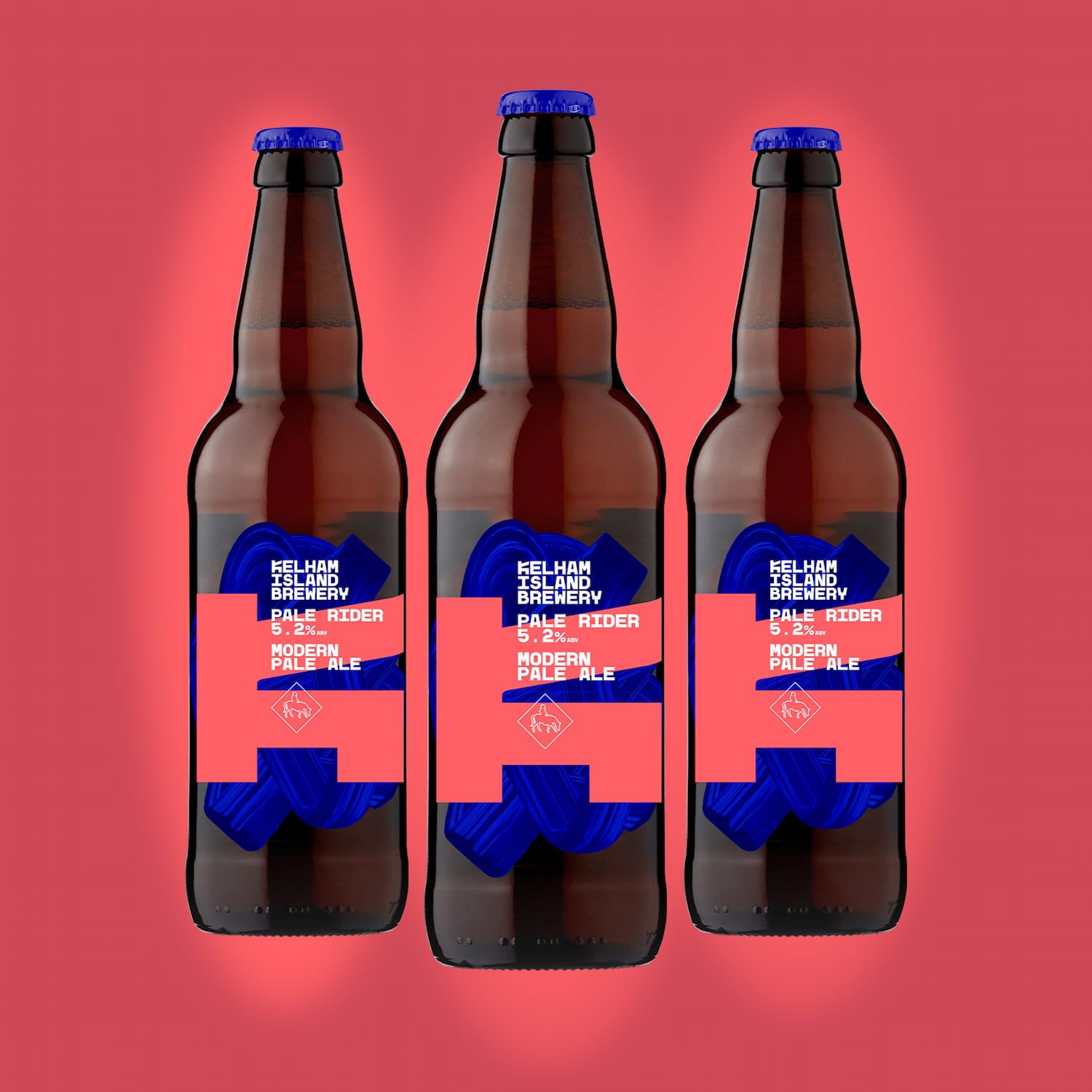 Pale Rider, 5.2% Pale Ale 8 x 500ml bottles Beer - Case Bottle Thornbridge