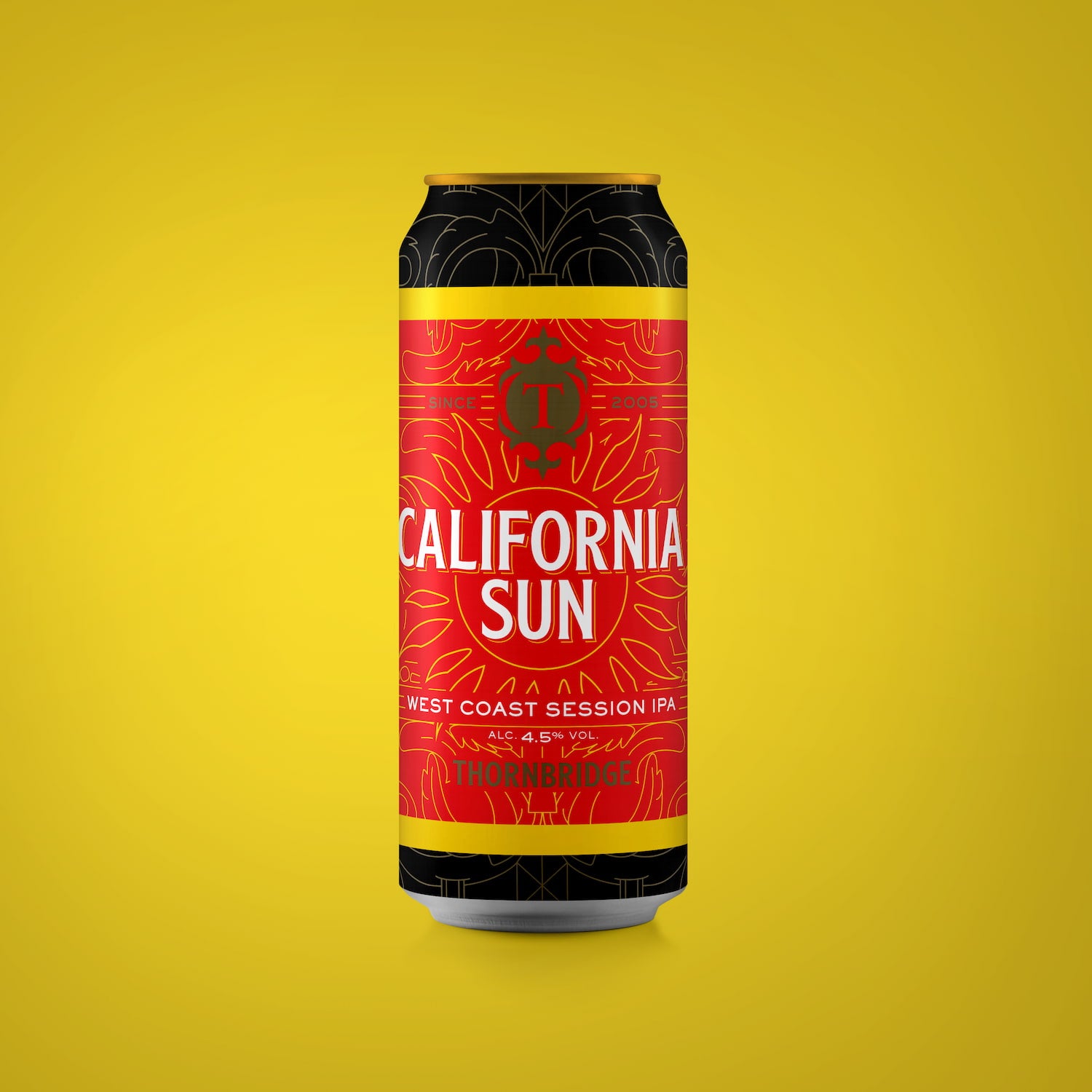 California Sun, 4.5% West Coast Session IPA Beer - Single Can Thornbridge