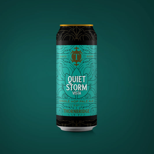 Quiet Storm Vista, 5.5% Single Hopped Pale Ale Beer - Single Can Thornbridge