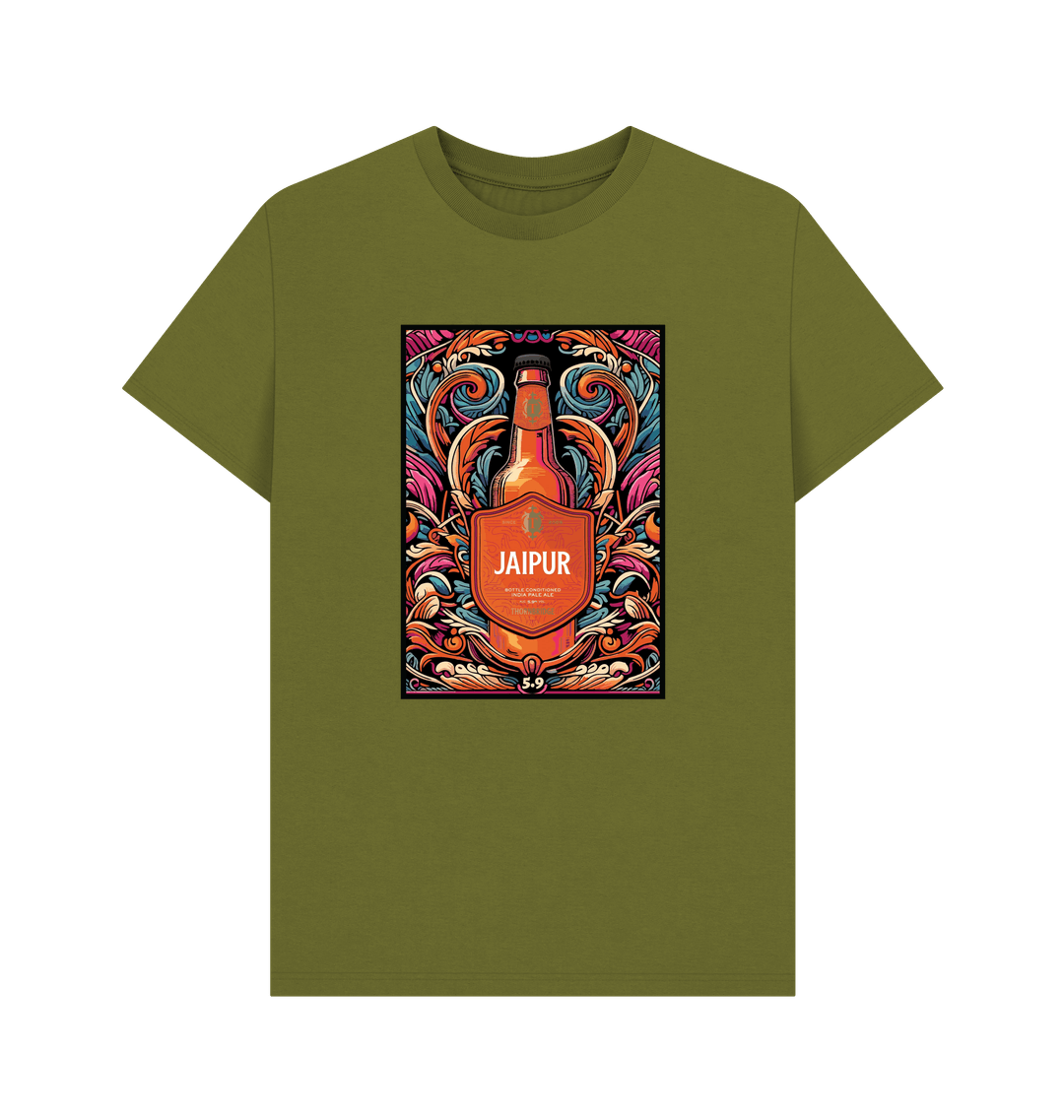 Jaipur Illustrated Tee - 500 bottle Printed T-shirt Thornbridge