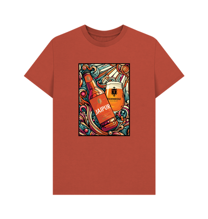 Jaipur Illustrated Tees - Bottle Printed T-shirt Thornbridge