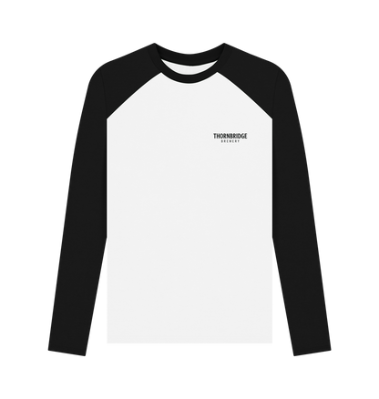 Thornbridge Raglan Sleeved Tee Printed Baseball T-shirt Thornbridge