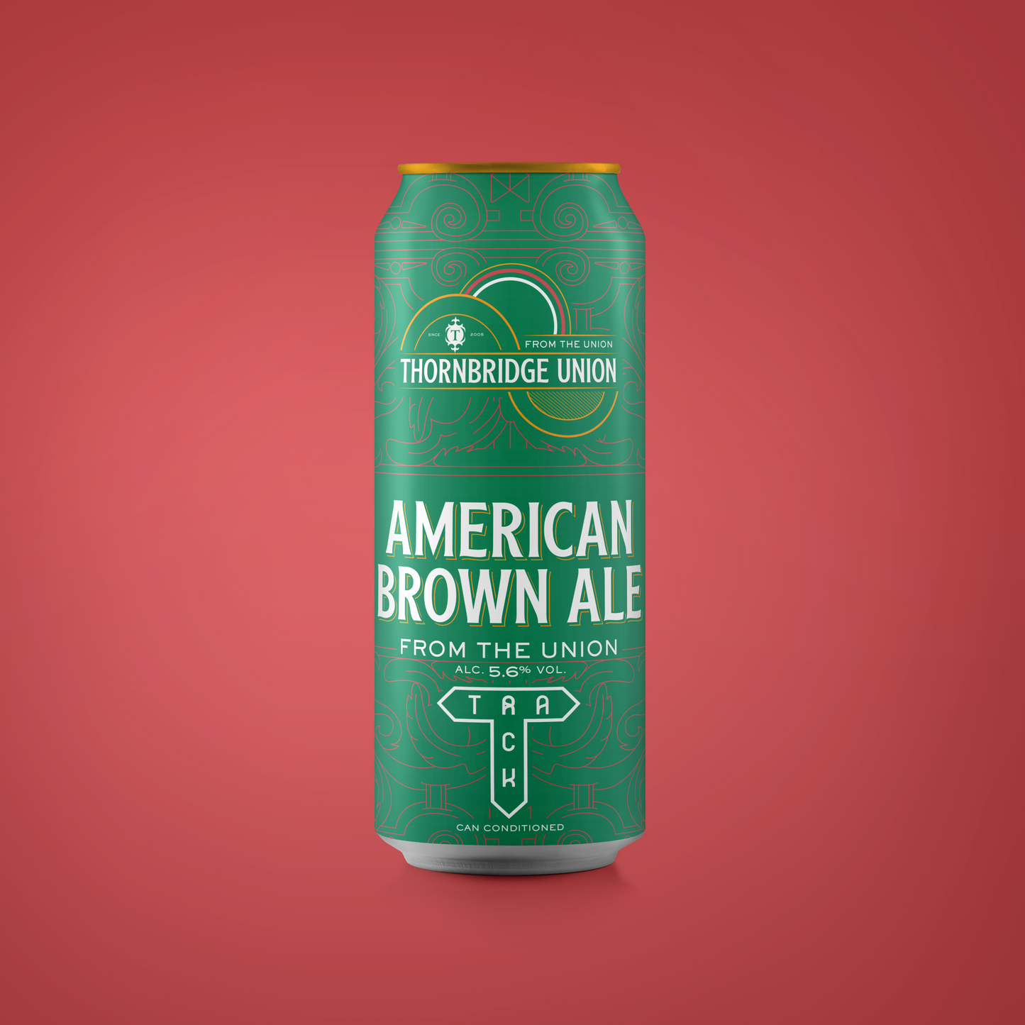 American Brown Ale, 5.6% from the Union Beer - Cans Thornbridge