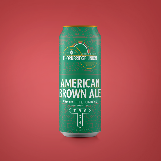 American Brown Ale, 5.6% from the Union Beer - Single Can Thornbridge