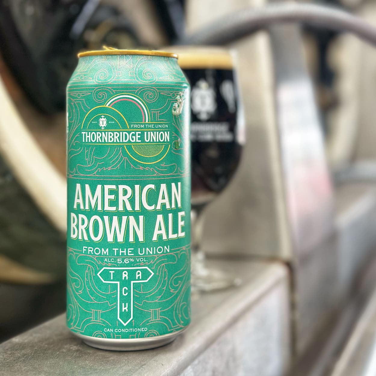 American Brown Ale, 5.6% from the Union Beer - Cans Thornbridge