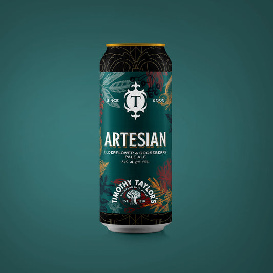 Artesian, 4.2% Elderflower and Gooseberry Pale Ale Beer - Single Can Thornbridge