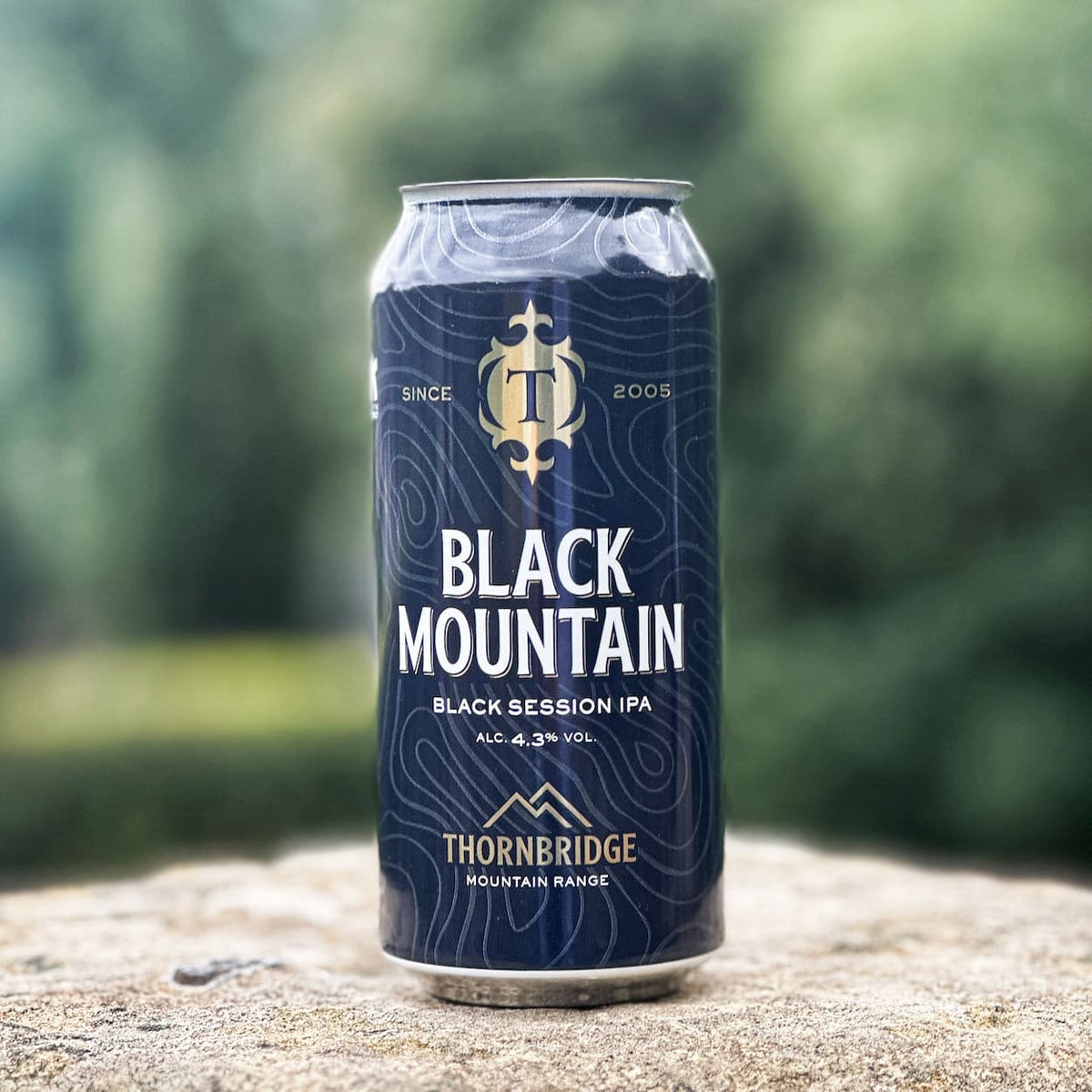 Black Mountain, 4.3% Black Session IPA Beer - Cans Thornbridge