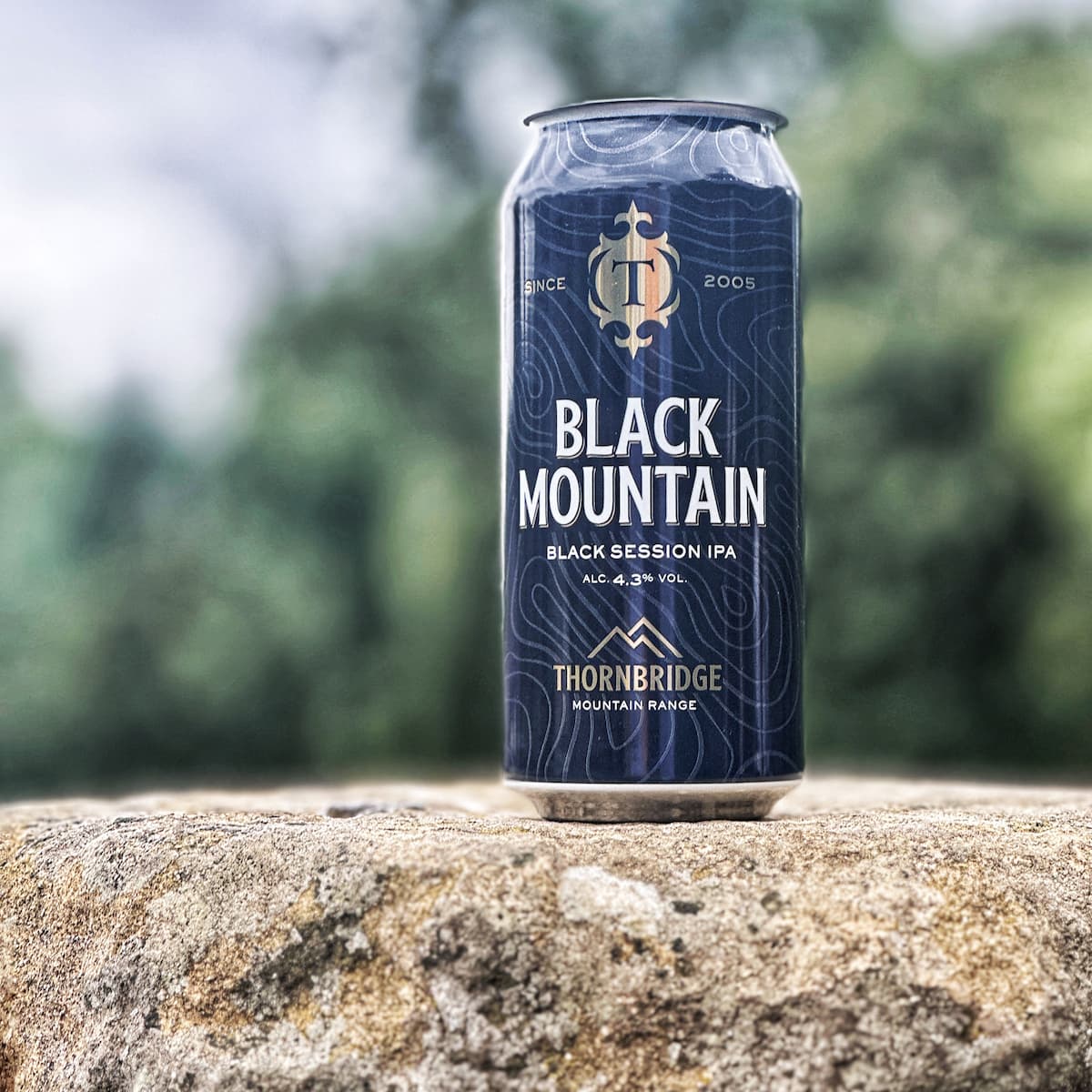 Black Mountain, 4.3% Black Session IPA Beer - Cans Thornbridge