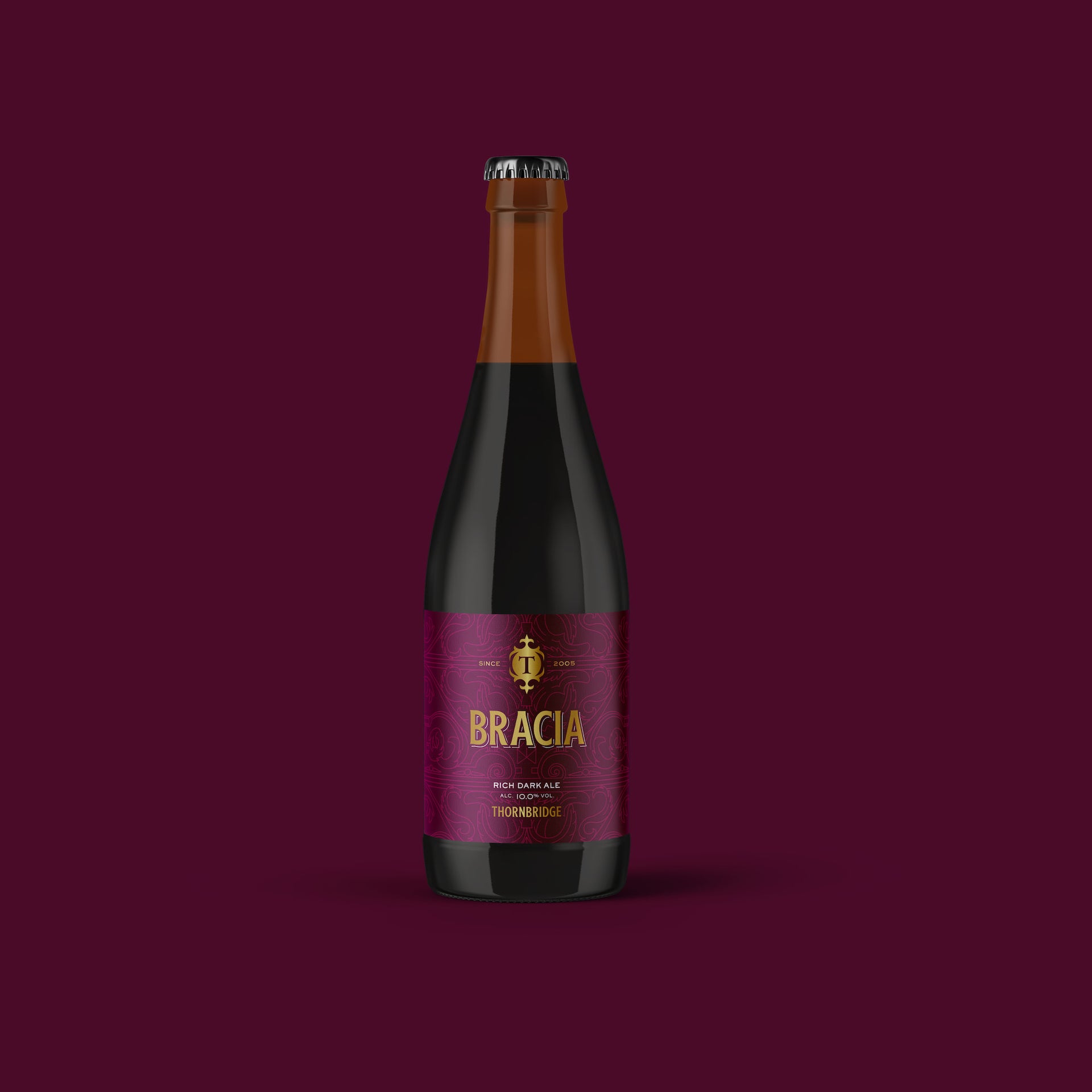 Bracia 10% ABV Rich Dark Ale