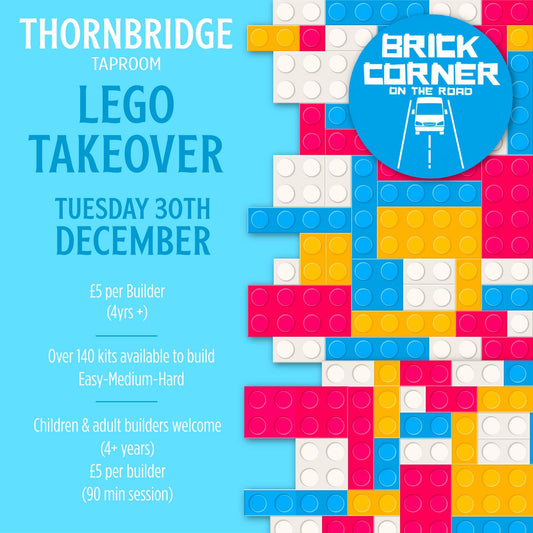 Thornbridge Taproom LEGO takeover Vouchers Thornbridge