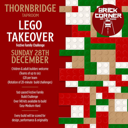 Thornbridge Taproom LEGO takeover Vouchers Thornbridge
