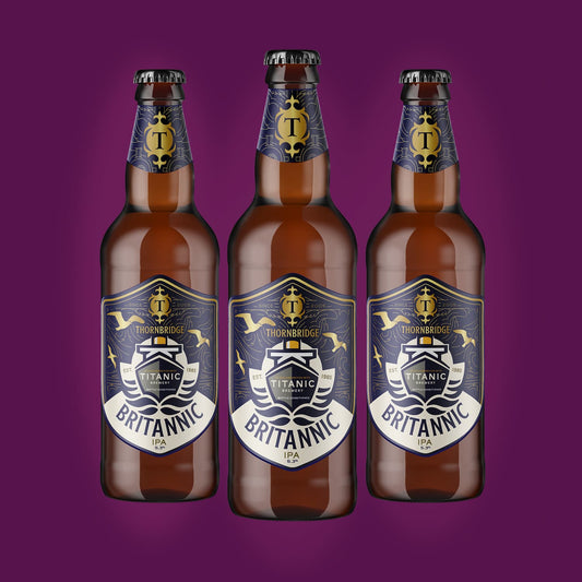 Britannic, 5.3% IPA 8 x 500ml bottles Beer - Case Bottle Thornbridge
