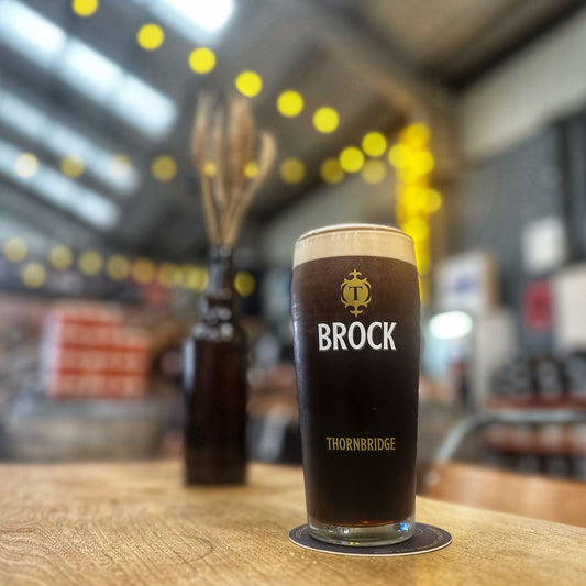Brock Pint Glass