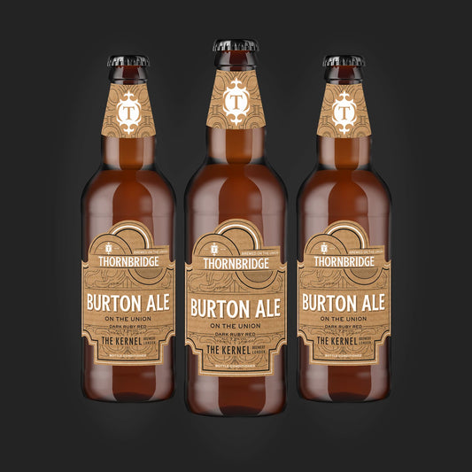 Burton Ale, 7.2% Dark Ruby Red 8 x 500ml bottles Beer - Case Bottle Thornbridge