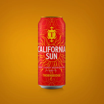 California Sun, 4.5% West Coast Session IPA Beer - Single Can Thornbridge