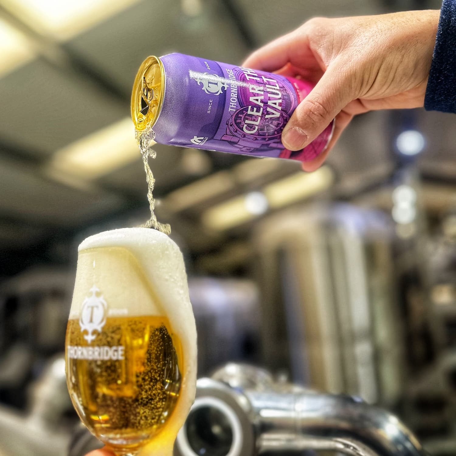 Clear the Vault, 6.8% West Coast IPA Beer - Cans Thornbridge