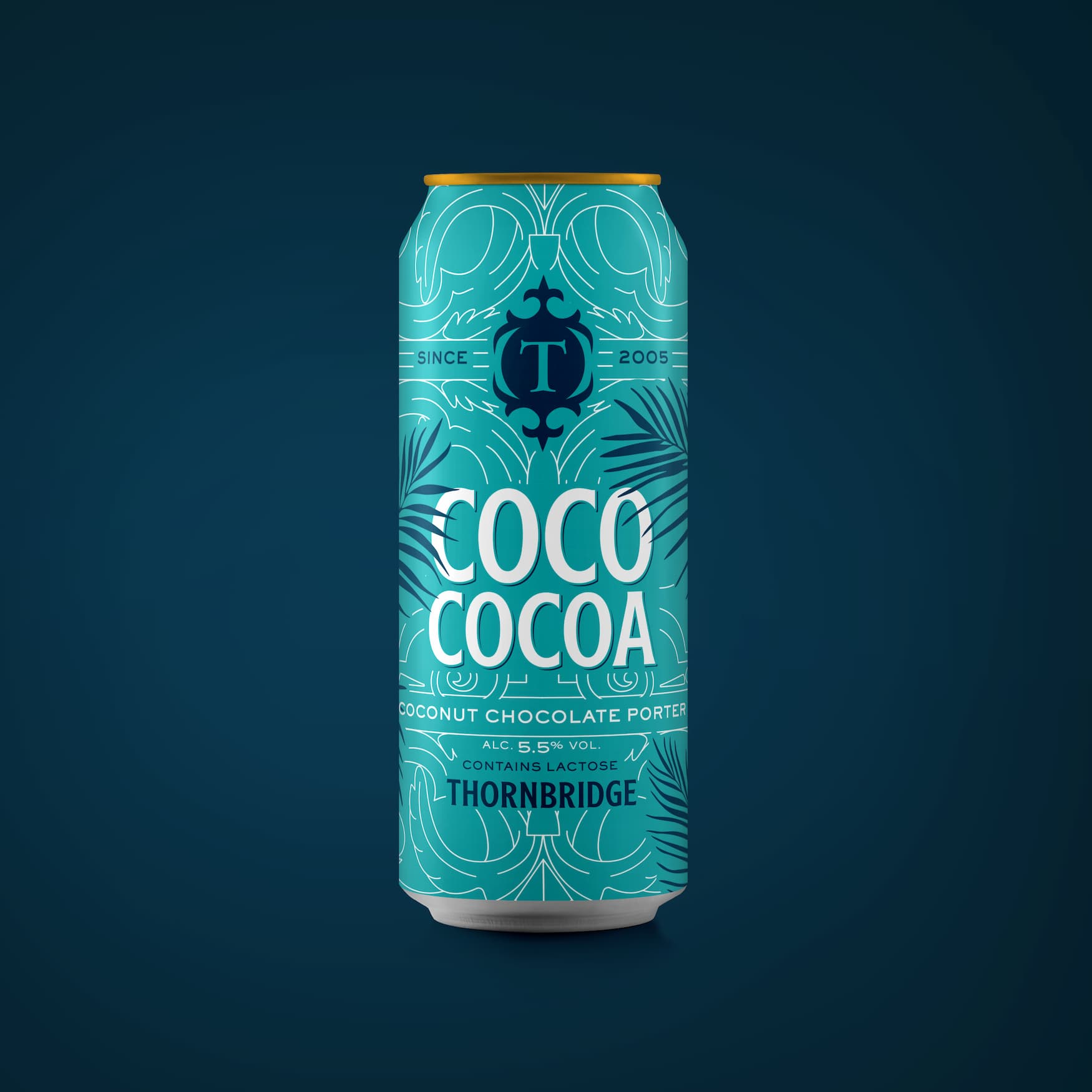 Coco Cocoa, 5.5% Coconut Chocolate Porter Beer - Single Can Thornbridge