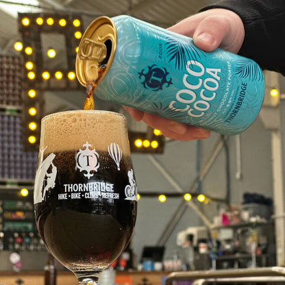 Coco Cocoa, 5.5% Coconut Chocolate Porter 12 x 440ml cans