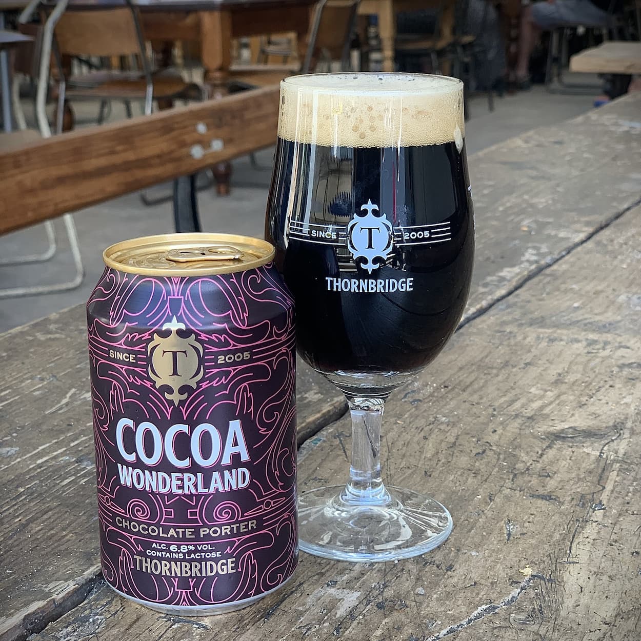 Cocoa Wonderland, 6.8% Chocolate Porter 12 x 440 ml cans Beer - Case Cans Thornbridge