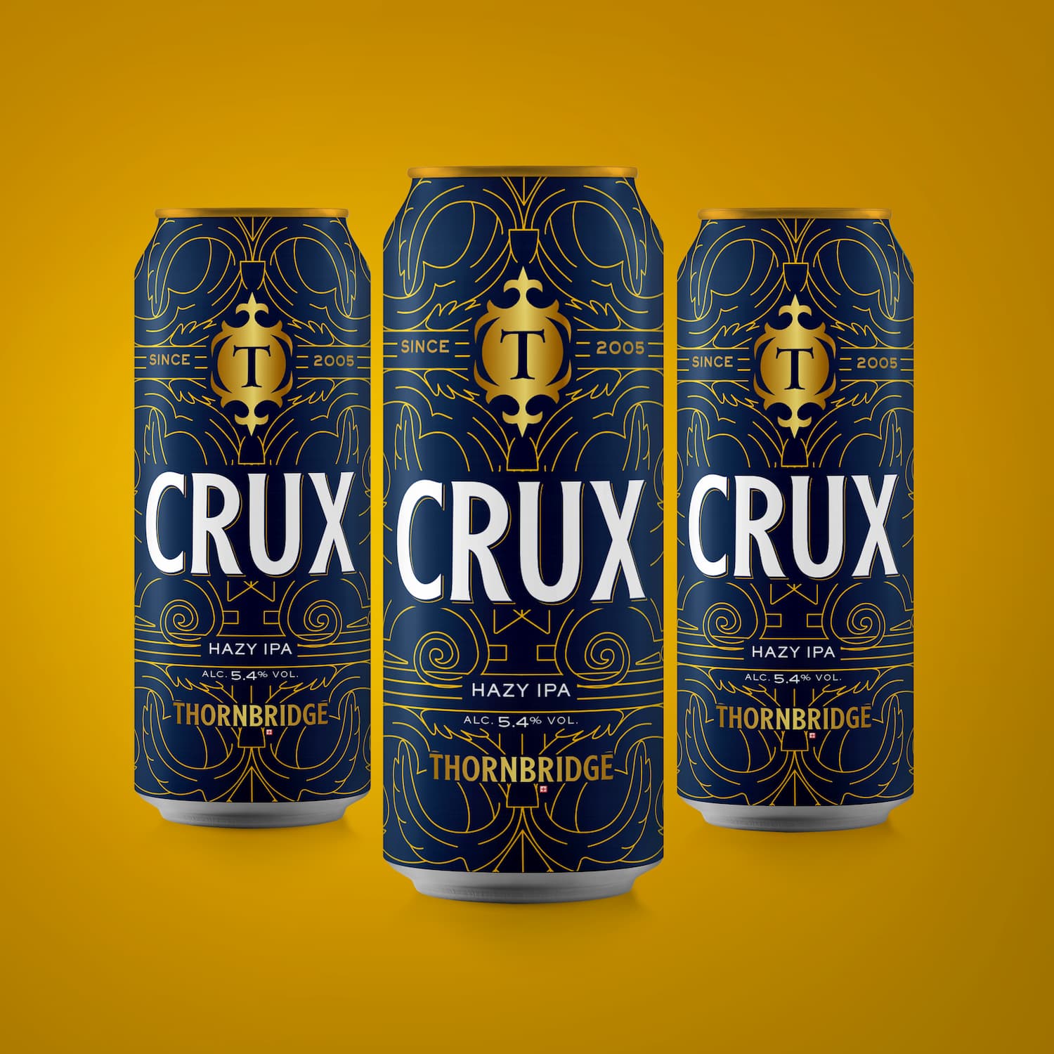 Crux, 5.4% Hazy IPA 12 x 440ml cans Beer - Case Cans Thornbridge