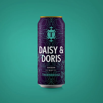 Daisy & Doris, 5% Saison Beer - Cans Thornbridge
