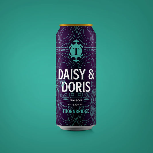 Daisy & Doris, 5% Saison Beer - Cans Thornbridge