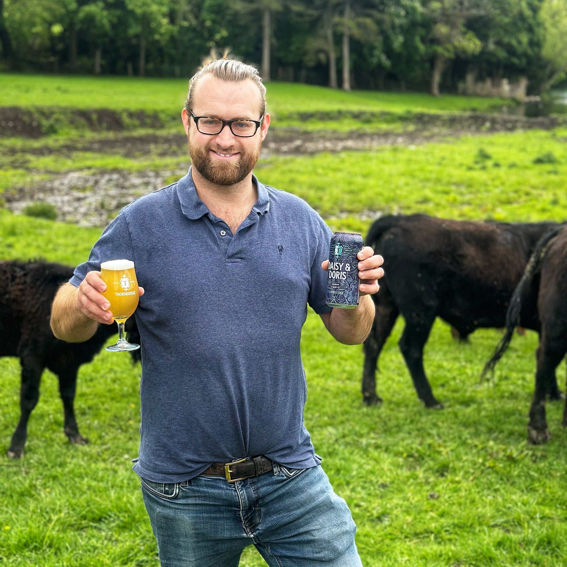 Daisy & Doris, 5% Saison Beer - Cans Thornbridge