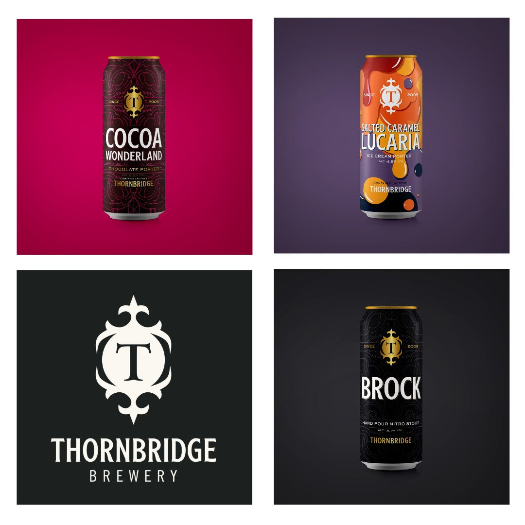 Into The Dark – Stout & Porter Selection 12 Pack Beer - Mixed Case Thornbridge