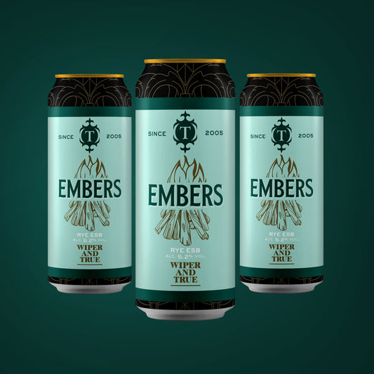 Embers, 5.2% Rye ESB 12 x 440ml cans Beer - Case Cans Thornbridge