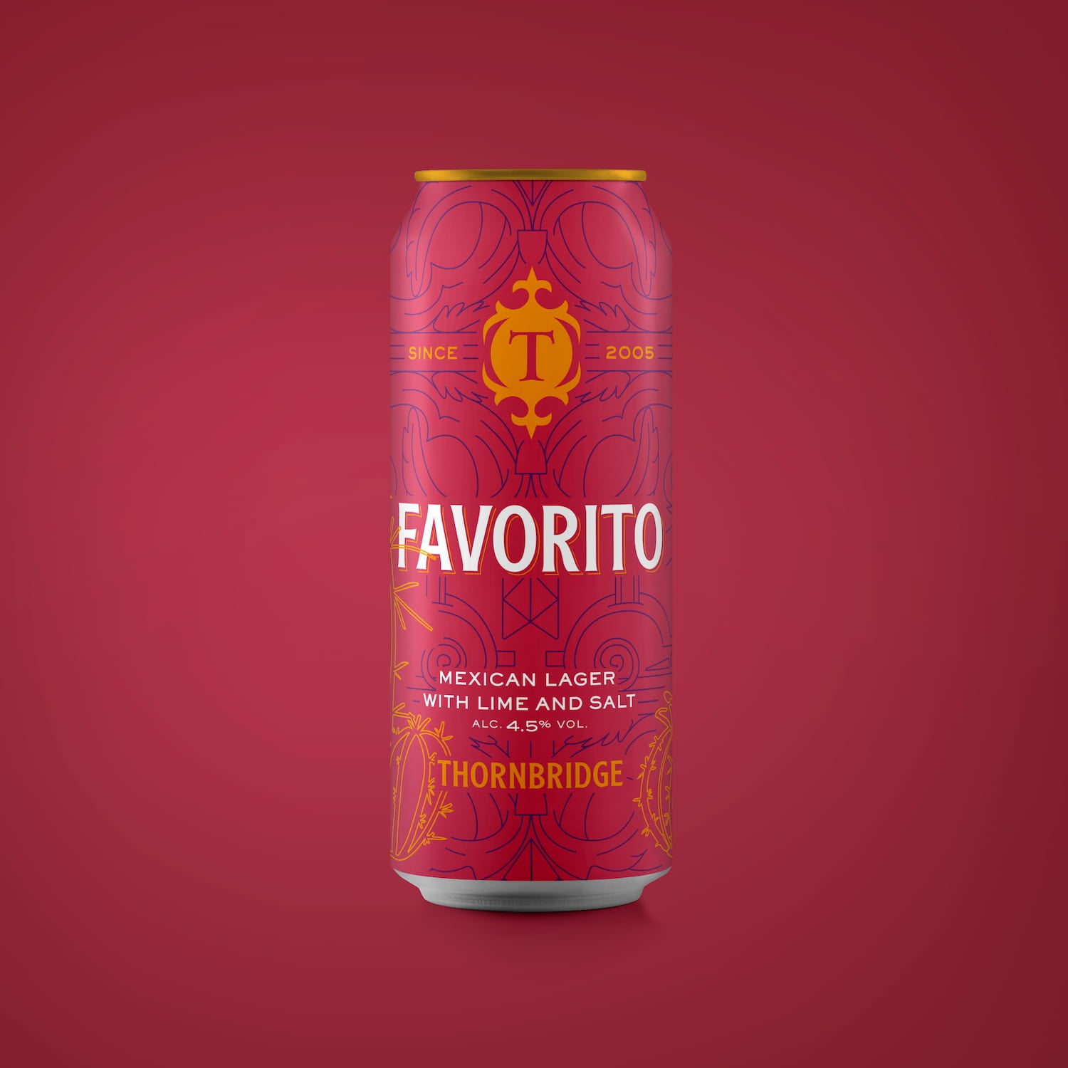 Favorito 4.5% Mexican Lager Lime Salt