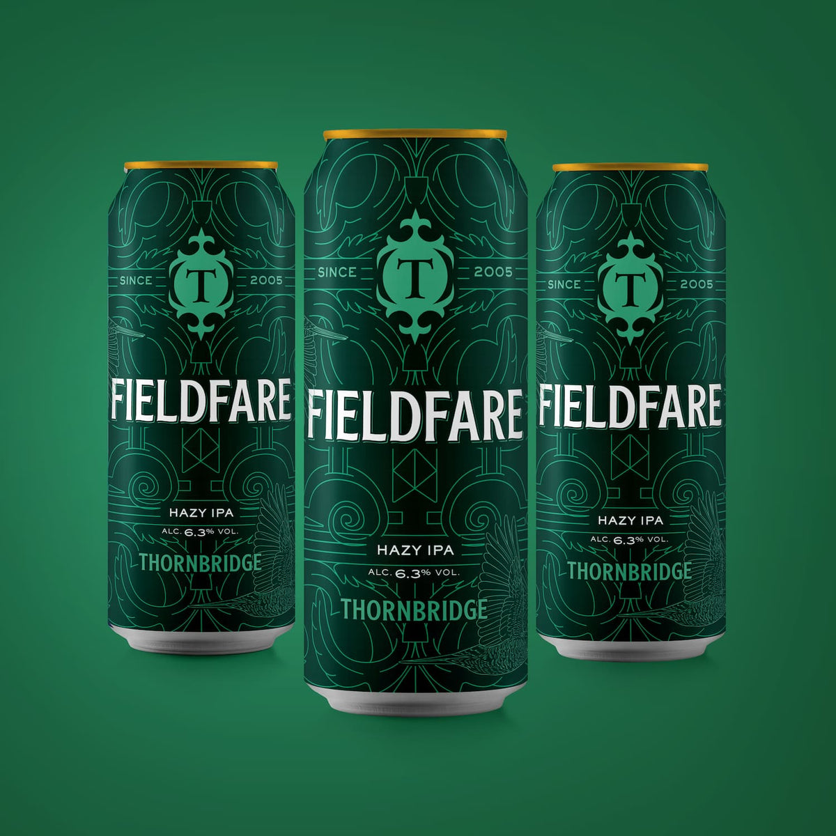 Fieldfare, 6.3% Hazy IPA Beer - Cans Thornbridge